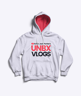 UNBX White Hoodie