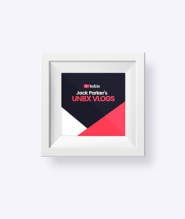 UNBX White Frame Print